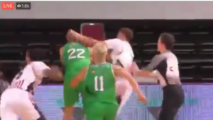 SEVNULE PESNICE: Opšta tuča mladih košarkaša SAD i Litvanije (VIDEO)