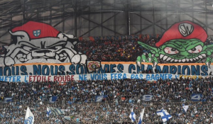 PROVOKATIVNA KOREOGRAFIJA: Navijači Marselja prozivali PSŽ, a potkačili Crvenu zvezdu! (FOTO)