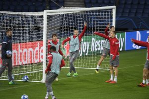 Zvezda trenirala na ‘Parku prinčeva’