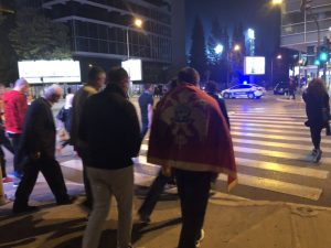 HOTSPORT U PODGORICI: Grad blokiran, policija na svakom koraku (VIDEO) (FOTO)