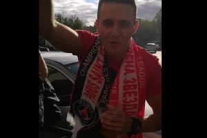 ATMOSFERA U PARIZU: Prestonicom Francuske se ori pesma zvezdaša, veliki broj srpskih navijača na ulicama (VIDEO)