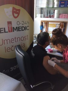 CRNO-BELA PREVENTIVA: Fudbaleri Partizana vakcinisani