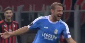 LUKSEMBURG ‘GORI’: Iguain i skupoceni Milanezi pod nogama Dudelanža (VIDEO)