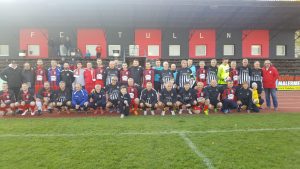 PRAZNIK FUDBALA: Partizanovi veterani obradovali Srbe u Austriji (FOTO)