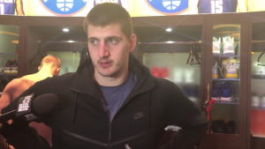 SVE SE PROMENILO POSLE KAZNE: Jokić neprepoznatljiv pred novinarima (VIDEO)