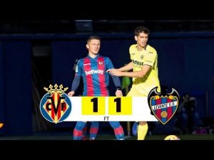 PRIMERA: Viljareal i Levante bez pobednika u gradskom derbiju