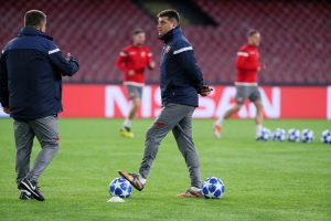 POSLEDNJE PRIPREME PRED SPEKTAKL U NAPULJU: Zavirite na trening Crvene zvezde (VIDEO)
