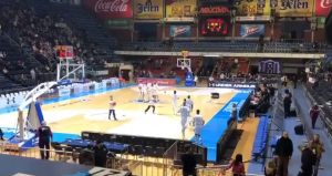 PARTIZANOVCI ‘KASNE’: Evo kako izgleda dvorana pred utakmicu sa Valensijom (VIDEO)