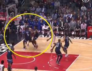 POTEZ O KOM SE PRIČA: Nova luda asistencija Miloša Teodosića, kroz noge igraču Timbervulfsa (VIDEO)