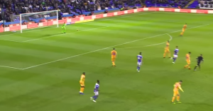 GOLMAN DINAMA IZ VRANJA JE MALO DETE ZA NJEGA: Pogledajte grešku čuvara mreže Prestona (VIDEO)