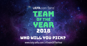 UEFA BIRA TIM SEZONE: U ponudi 50 igrača, prvi put navijači biraju i formaciju – bez srpskih fudbalera