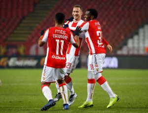 UIGRANA AKCIJA I KLIZAV TEREN ZA PREDNOST ZVEZDE: Simić doneo vođstvo crveno-belima (VIDEO)