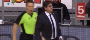 TRENER PARTIZANA U ŠOKU: Klasičan faul u napadu Damira Javora, Italijan nije znao šta ga je snašlo (VIDEO)