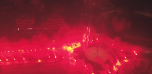 SPEKTAKULARNO: Evo kako su ‘Grobari’ i ‘Delije’ obeležili Dan Republike Srpske (VIDEO)