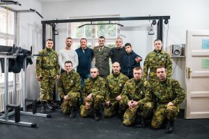 UZ POMOĆ KOMPANIJE FITPASS: Otvorena teretana Petog bataljona vojne policije (FOTO)