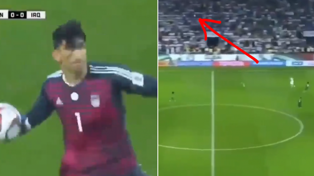 IMA RUKU KAO STALONE: Golman bacio loptu preko čitavog terena (VIDEO)