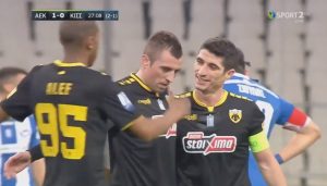 PRVI GOL U NOVOM KLUBU: Krstičić duplirao prednost AEK-a (VIDEO)