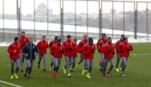 Prozivka i prvi trening Crvene zvezde u 2019. godini