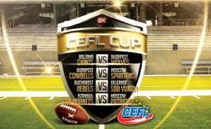 SK-CEFL: Evropsko kup nadmetanje u Američkom fudbalu ulazi u novu sezonu