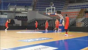 PANTERI SPREMNI: FMP odradio trening pred današnji duel sa Svetim Đorđem (VIDEO)