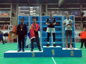 BADMINTON: Bronza za Uglješu Mihajlovića u Izraelu
