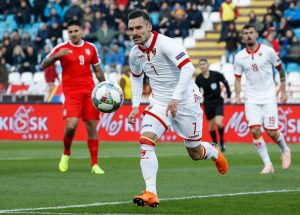 PODGORICA PROKLJUČALA: Marko Vešović sjajnim golom doneo prednost ‘sokolovima’ protiv Engleske (VIDEO)