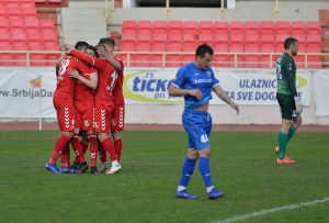 SUPERLIGA: Radnički rutinski protiv Mladosti, četiri boda iza Crvene zvezde