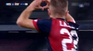 RASPAMETIO NAVIJAČE: Sjajan gol Darka Lazovića protiv Napolija (VIDEO)