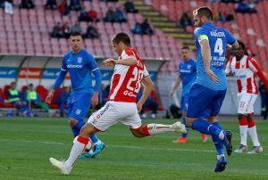 ZVEZDA STIGLA DO RANE PREDNOSTI: Joveljić pokazao majstoriju na malom prostoru i doneo vođstvo (VIDEO)