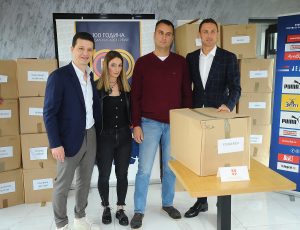 NOVI SJAJAN GEST: FSS podelio opremu na teritoriji opštine Ub, prisustvovao i Matić