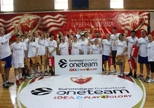 ZVEZDA UZ SPECIJALNU OLIMPIJADU: Dobrić, Nenadić, Ristić i košarkašice uveličali poslednji trening