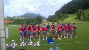 FLEŠ IZ AUSTRIJE: Stominutni trening Zvezde, Boaći doneo pobedu ‘crnima’ protiv ‘žutih’ (FOTO) (VIDEO)