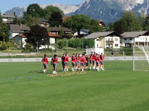 DNEVNIK IZ AUSTRIJE: Zvezda odradila poslednji trening pred ‘generalku’ sa Zenitom (VIDEO)