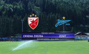 GLEDAJTE UŽIVO NA HOTSPORTU: Zvezdu testiraju Zenit i Bane Ivanović (PRENOS)