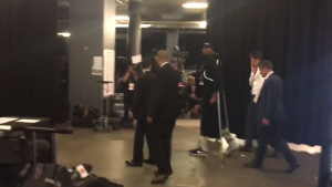 OPET STRADALA TETIVA: Nema nade za Kevina Durenta, ovako je napustio ‘Skotiabank arenu’ (VIDEO)