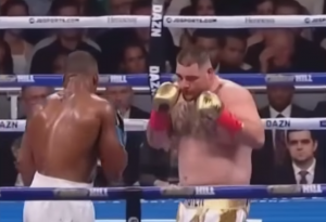 PREGAZIO GA KAO ‘BRZI VOZ’: Džošua dobio strašne batine od debeljuce, imamo novog šampiona! (VIDEO)