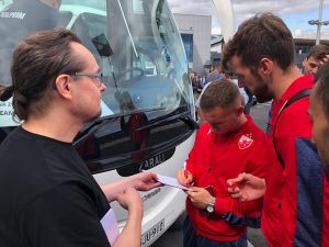 PRVI RAPORT IZ HELSINKIJA: Hladno vreme dočekalo Zvezdu, a novinare veliko pitanje…