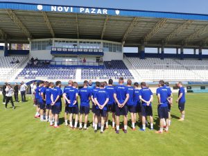 RADNO U NOVOM PAZARU: Slavko Matić – uz dobar tim važna i podrška grada i navijača!