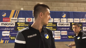 GOL NA DEBIJU: Savić zatresao mrežu u prvoj utakmici za APOEL, saigrači mu već dodelili nadimak (VIDEO)