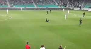 PROBLEM ZA PARTIZAN: Povredio se momak kom je udahnut novi život (VIDEO)