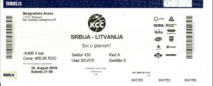 ‘SVI U PLAVOM U ARENU’: Počela prodaja karata za košarkaški spektakl protiv Litvanije