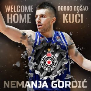 E, SAD’ MALO DRUGA STRANA: Partizan zvanično potvrdio, ‘Gordić se vratio u familiju’!