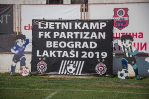 VELIKO INTERESOVANJE: Kamp Partizana u Laktašima izazvao pažnju regiona, Saša Ilić iznenadio mališane (FOTO)