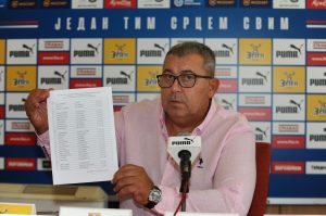 SELEKTOR OBJAVIO SPISAK: Milovanović sa dosta novajlija napada Rusiju i Letoniju!