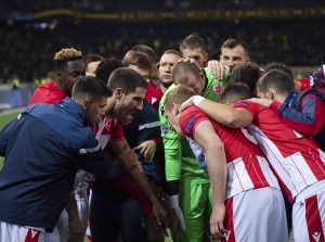 NESALOMIVI: Navijači i igrači Zvezde se fenomenalno predstavili u Bernu (VIDEO)