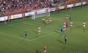 OPET SEJDUBA SUMA: Fantastična akcija Partizana za izjednačenje, kao na igrici (VIDEO)