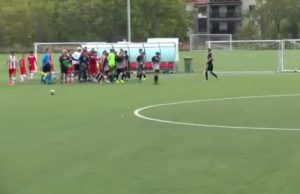 OMLADINSKI ‘VEČITI DERBI’: Borba, koškanje i na kraju bod za Partizan protiv Zvezde (VIDEO)