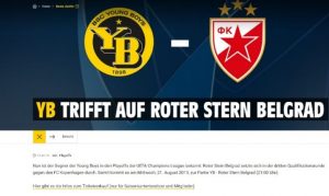 STRAH PRED OKRŠAJ SA ZVEZDOM: Klub iz Berna ne želi scenario iz Salcburga…