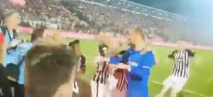 NOVI SNIMAK: Miletić je udario Borjana, evo kako se to dogodilo (VIDEO)