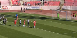 RADNIČKI VODI: Penal za Nišlije posle igranja rukom Zdjelara, pogledajte šta se dogodilo (VIDEO)